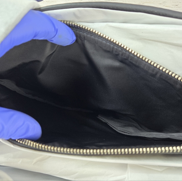 Marc Jacobs Grind Leather Black Tote Bag Women's Luxury Modern Contemporary - Picture 8 of 12